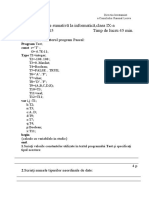 2.Test de Evaluare Sumativă La Informatică, Cl.ix.(1)