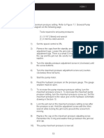 K994 Owner's Manual - Pump Volume Adjsutment Excerpt