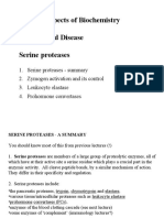 Clinical Aspects of Biochemistry Proteins and Disease Serine Proteases
