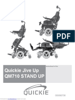 Quickie Jive Up Qm710 Stand Up: Powered Wheelchair