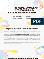 ASKEP Keputusasaan & Ketidakberdayaan - Thessa Dan Naila A3 2019