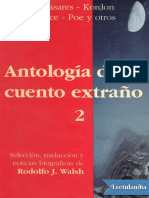 Antologia Del Cuento Extrano 2 - AA VV