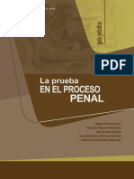 La Prueba en El Proceso Penal Gaceta Juridica