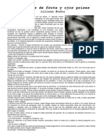 Caramelos de Fruta y Ojos Grises Con Actividades Texto Argumentativo