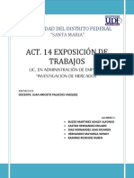 Investigación de Mercados Act.14