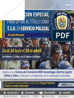 Acreditación TSU Policial