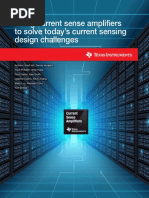 Using Current Sense Amplifiers To Solve Today's Current Sensing Design Challenges