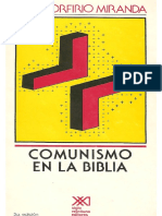 Jose Porfirio Miranda Comunismo en La Biblia