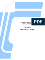 Cathodic Protection Evaluation Final Report: Odot Contract Psk28885