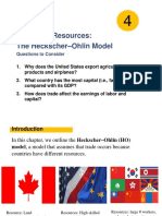 Trade and Resources: The Heckscher - Ohlin Model: Questions To Consider