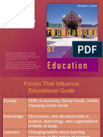 The Purposes of Education