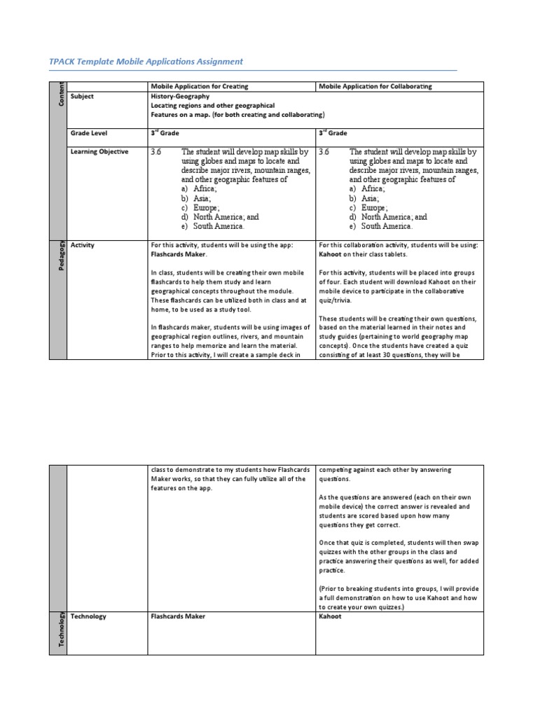 Mobile App Geography Learning Tools | PDF | Mobile App | Teaching