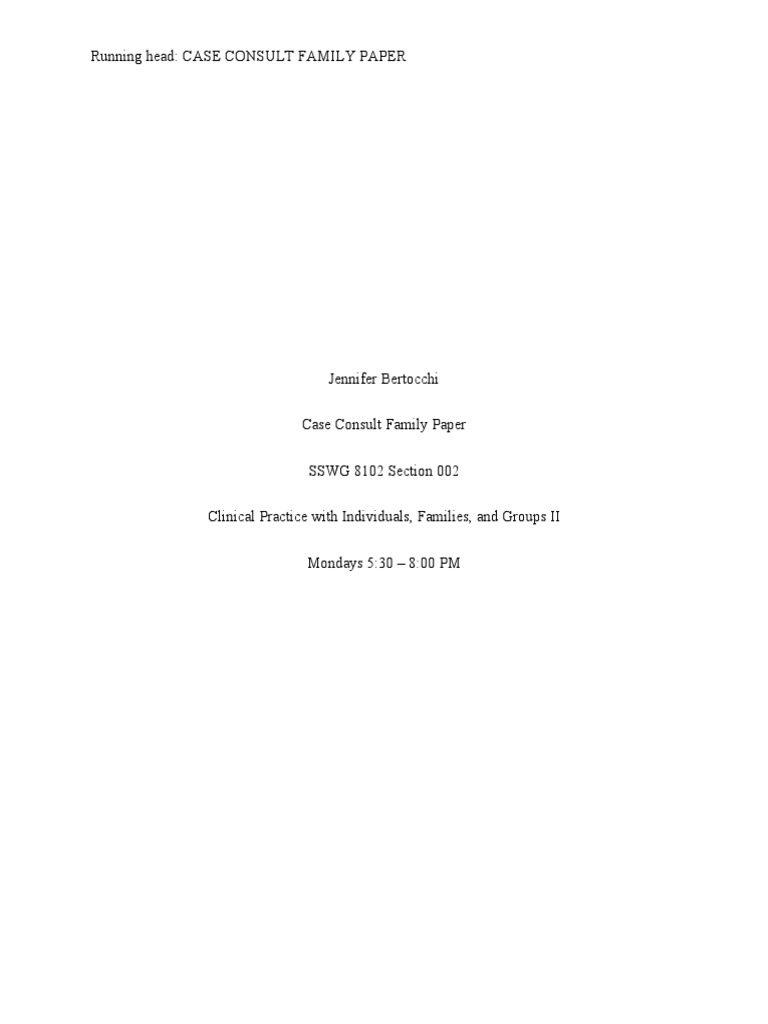 Family Therapy Case Study: Everglade Family | PDF | Sibling | Grief