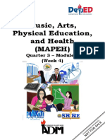 Music, Arts, Physical Education, and Health (Mapeh) : Quarter 3 - Module 4 (Week 4)