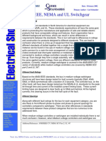 ANSI-IEEE, NEMA and UL Requirements For Switchgear