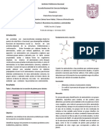 Practica 2 Reacciones de Aminoacidos y Proteinas