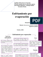 Enfriamiento Por Evaporacion