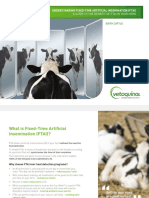 Fixed Time AI in Dairy Cattle