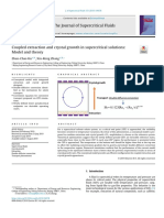 Coupled Extraction and Crystal Growth in Supercrit - 2019 - The Journal of Super