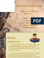 Jenis - Jenis Belajar