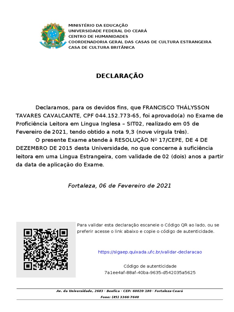 Por Que Devo Pedir A Declaração Parcial De Proficiência Encceja? – SIYE