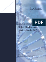 Executive Summary Lazard Healthcare Leaders Study 2017