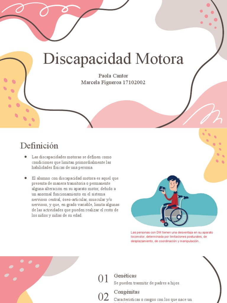 Discapacidad Motora1 | PDF | Invalidez | La naturaleza humana
