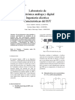 Caractersiticas de Los Bjt