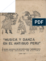 Musica y Danza en El Antiguo Peru Bolaños
