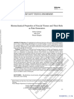 Biomechanical Properties of Fascial Tissues and Their Role