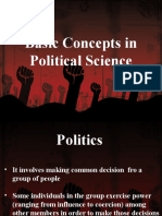 Basic Concepts in Political Science