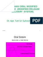 Sediaan Oral Modified Release (Modified Release Delivery System)