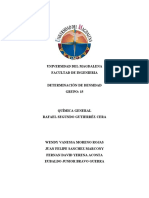 Informe 4 Determinación de Densidad