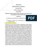 9no Grado Etica Sexualidad en La Adolescencia