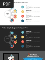 FF0121!01!4 Step Simple Diagram For Powerpoint 16x9