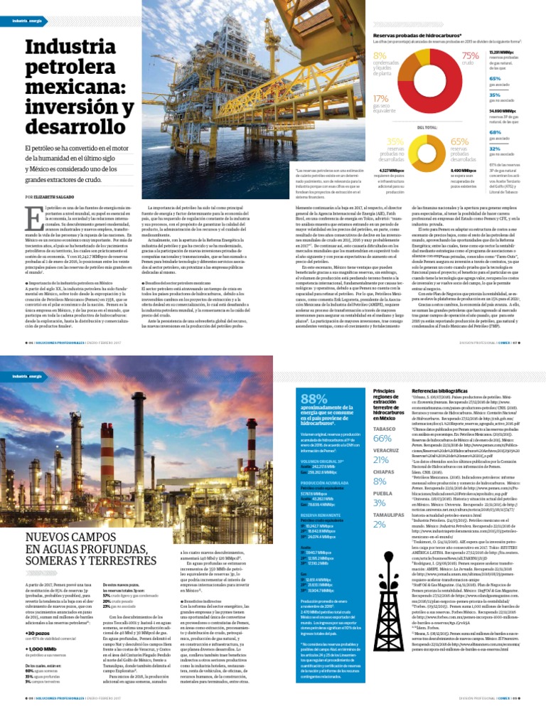 Importancia del Petróleo en México | PDF | Petróleo | Industria petrolera