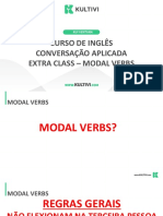 Curso de Inglês Conversação Aplicada Extra Class - Modal Verbs