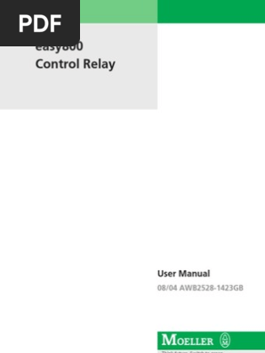 Easy 800 Manual Pdf Relay Power Supply