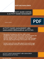 Activity-Based-Management, Akuntansi Manajemen