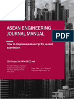 ASEAN Engineering Journal Manual