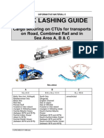 Quick Lashing Guide: Cargo Securing On Ctus For Transports On Road, Combined Rail and in Sea Area A, B & C