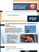 Proteccion en Trabajos Con Riesgo de Caida