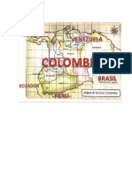 Mapa Politico de La Gran Colombia, Mapa de Vzla Despues de La Separacion de La GC