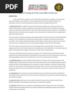 Historical Antecedents of Science & Tech | PDF | Loom | Weaving