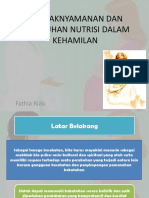 Fis Kehamilan Ketidaknyamanan