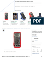 Uni-T Multimetro Tester Automotriz Automotor Ut109 RPM