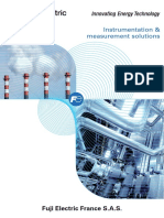 Instrumentation & Measurement Solutions: Fuji Electric France S.A.S