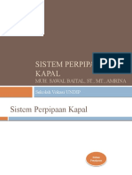 Sistem Perpipaan Kapal