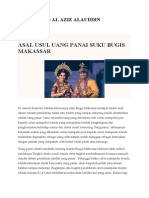 Asal Usul Uang Panai Suku Bugis Makassar