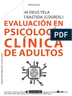 1ra Parte Evaluacion en Psicologia Clinica Del Adulto
